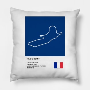 Pau Circuit [info] Pillow