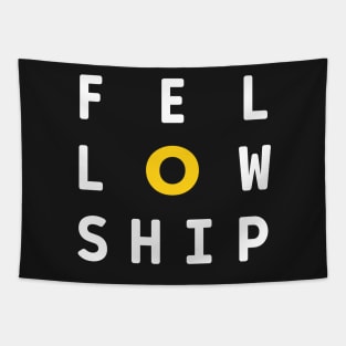 Fellowship - Typography - Fantasy Tapestry