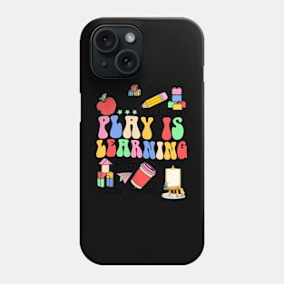 Retro Play Is Learning Kindergarten Teacher Daycare Phone Case