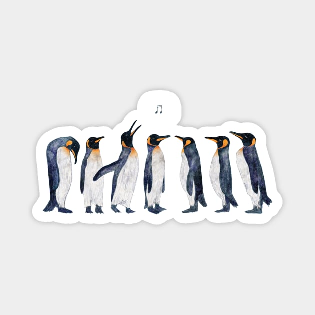 Singing Penguin Magnet by martinascott