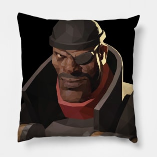 Low Poly Demoman Pillow