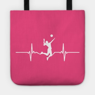 volleyball girl Tote