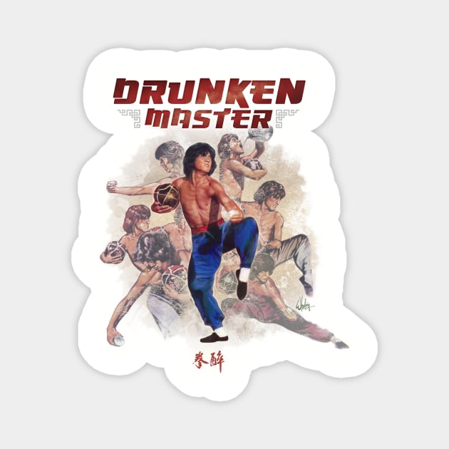 Jackie Chan: DRUNKEN MASTER Magnet by HKCinema