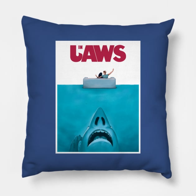 In-Laws Pillow by linesonstuff