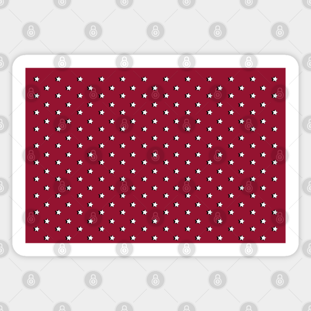 Maroon Vsco Retro Aesthetic Stars Pattern Maroon Sticker Teepublic Thanks for watching!!✨feel free to let me know if you have any suggestions for future videos. maroon vsco retro aesthetic stars pattern