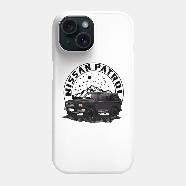 Nissan Patrol Off-Road Car JDM Phone Case by T-JD