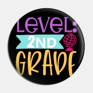 Level 2nd Grade Pin