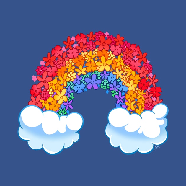 Flower Rainbow by Jhall