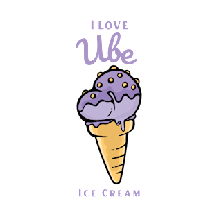 I Love Ube Ice Cream T-Shirt