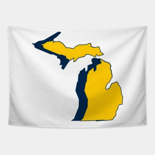 University of Michigan Wolverines - MI Maize & Blue Tapestry