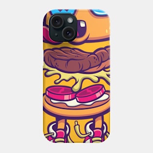 Funny Burger Phone Case