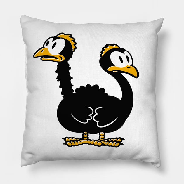 Double cluckers Pillow by GiMETZCO!