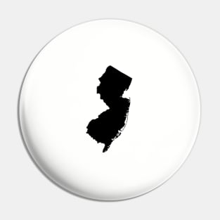 New Jersey Black Pin