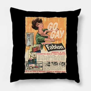 Go Gay 1960 Pillow