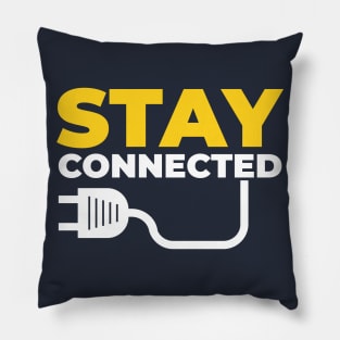 Stay Connected with Cable Pillow