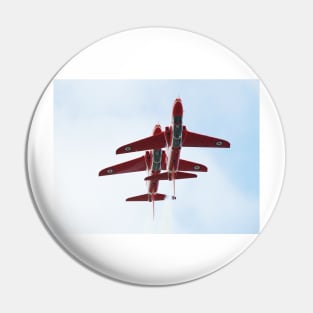 RAF Red Arrows Hawks Pin