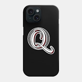 Letter Q Phone Case