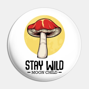 Mushroom Fungal Pin