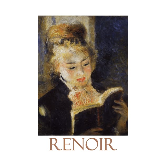 The Reader by Pierre-Auguste Renoir by Naves