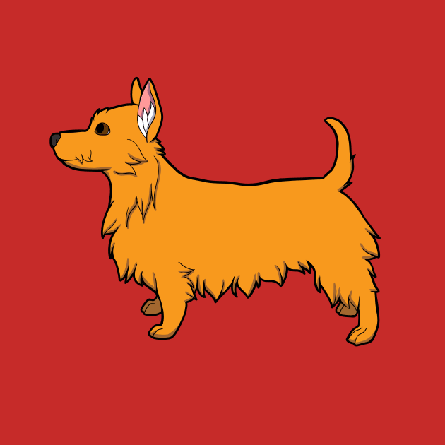 Australian Terrier by Adastumae