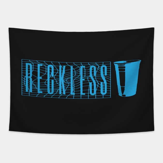 RECKLESS Tapestry by TextGraphicsUSA