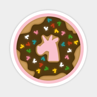 Donut Unicorn Sprinkles Magnet