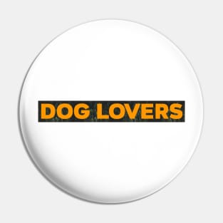 Dog Lovers Pin