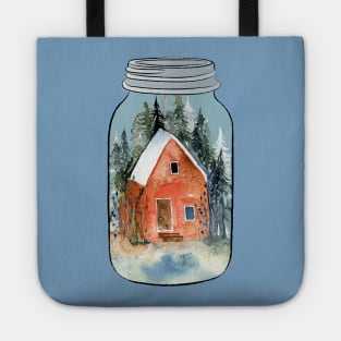 House In A Jar Tote