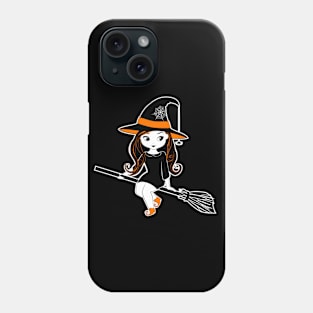 Cute Halloween Witch Phone Case