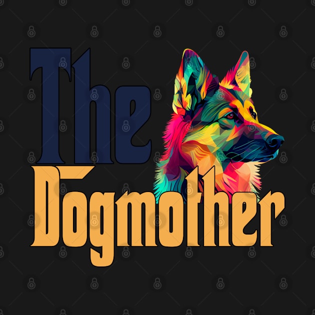 German Shepherd Dog Mom Dogmother Dogs Mommy Rottie by The Agile Store