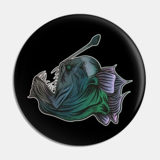 deep sea angler fish Pin