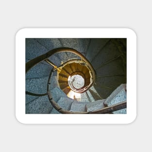 Spiral Staircase in the Doria Castle, Vernazza Magnet