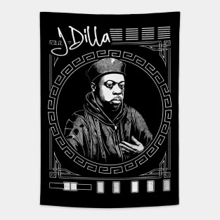 J Dilla / 90s Hip Hop Design Tapestry