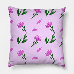 Peonies flowers, nature, flower arrangement, spring and summer Pillow