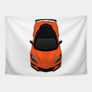 C8 Orange Tapestry