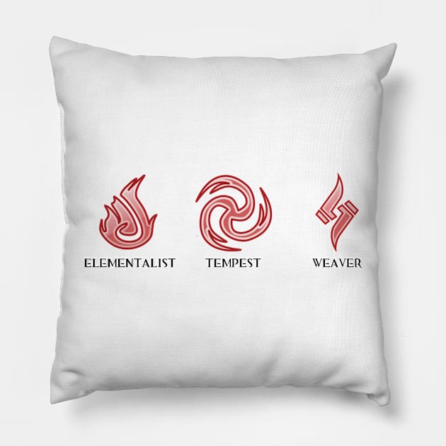 Elementalist II Pillow by snitts