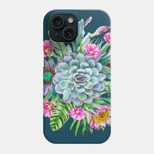 Succulents garden Phone Case
