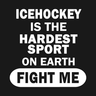 Ice Hockey Men's Team Club Boys Puck T-Shirt