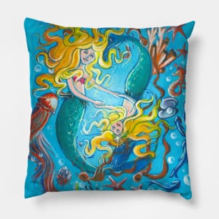 Mermaid Mother Pillow