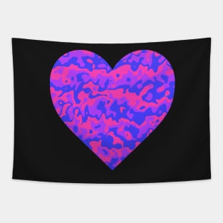 Dripping Bi Flag Colours Tapestry