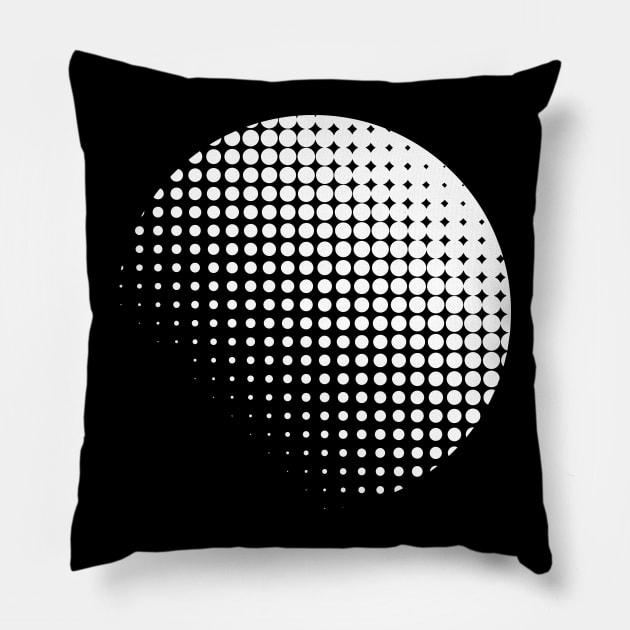 circle raster design Pillow by lkn