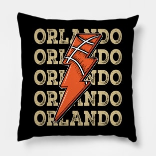 Funny Sports Orlando Proud Name Basketball Classic Pillow