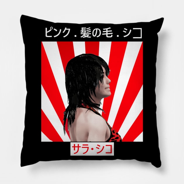 SARA SYCHO ''RISING SUN'' Pillow by KVLI3N