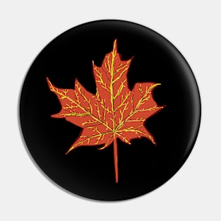 Autumn Leaf Pin