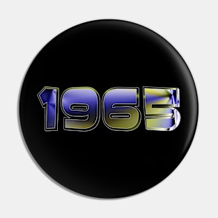 Année 1965 Pin