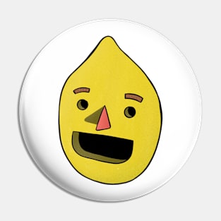 IPAD PRO LEMON FACE ILLUSTRATION Pin