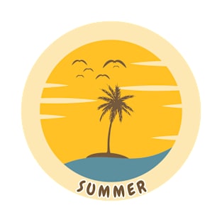 Summer with Sunset T-Shirt