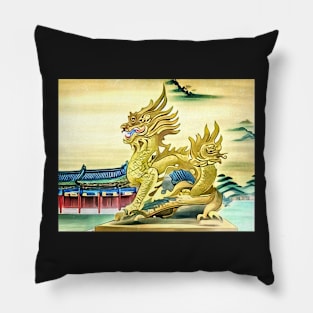 Traveling in Asia, motif 4 Pillow