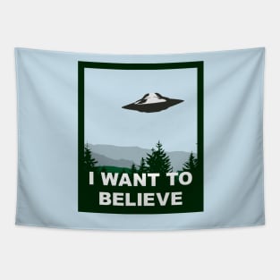 I Want To Believe Poster Tapestry