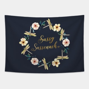 Sassy Sassenach Floral Tapestry